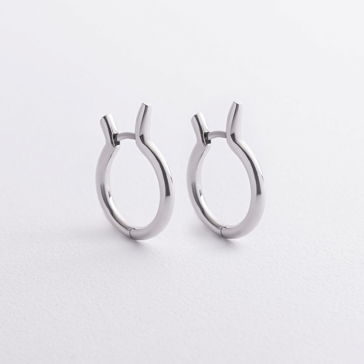 Серебряные серьги "Wanda" 7363род от ювелирного магазина Оникс