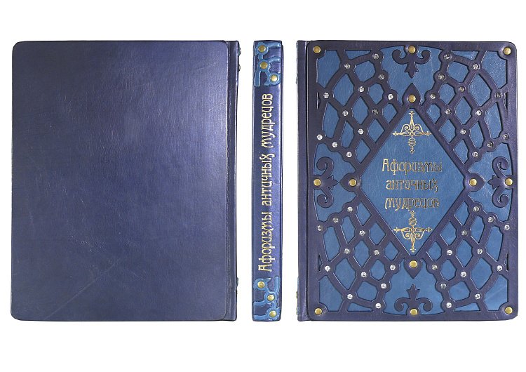 АФОРИЗМИ АНТИЧНИХ МУДРЕЦІВ (GOTHIK BLUE) МА11234 від ювелірного магазину Онікс - 3