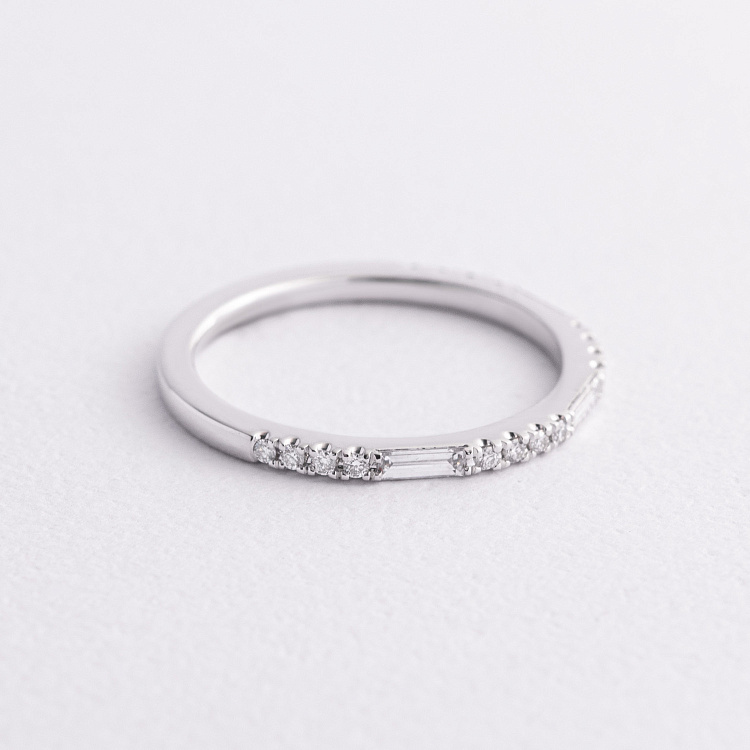 Золотое кольцо с бриллиантами кб0617lg от ювелирного магазина Оникс - 1