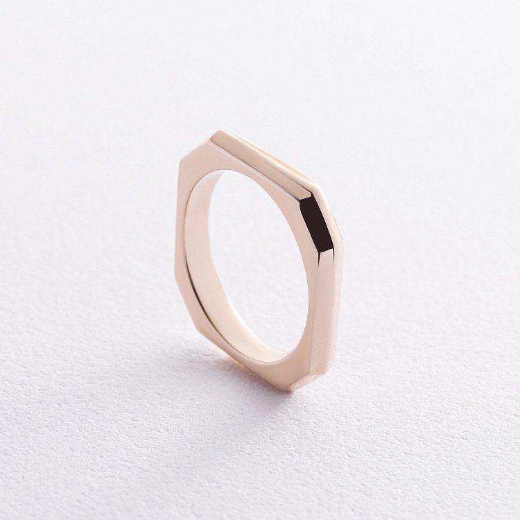 Каблучка "Дженніфер" у жовтому золоті к07472 від ювелірного магазину Онікс