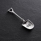 Срібний сувенір "Лопата-загребушка" 23484 от ювелирного магазина Оникс