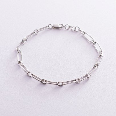 Серебряный браслет "Цепочка" 141484