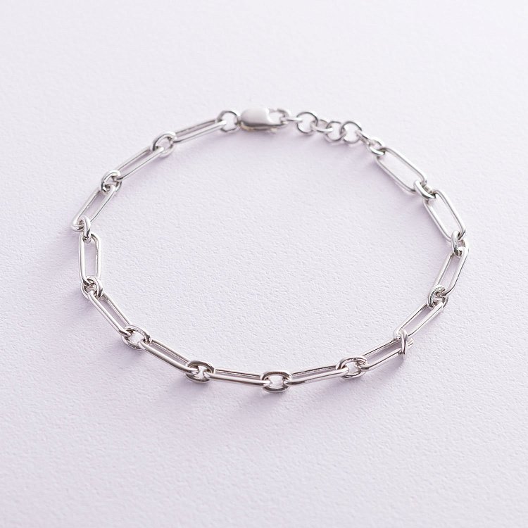 Серебряный браслет "Цепочка" 141484 от ювелирного магазина Оникс