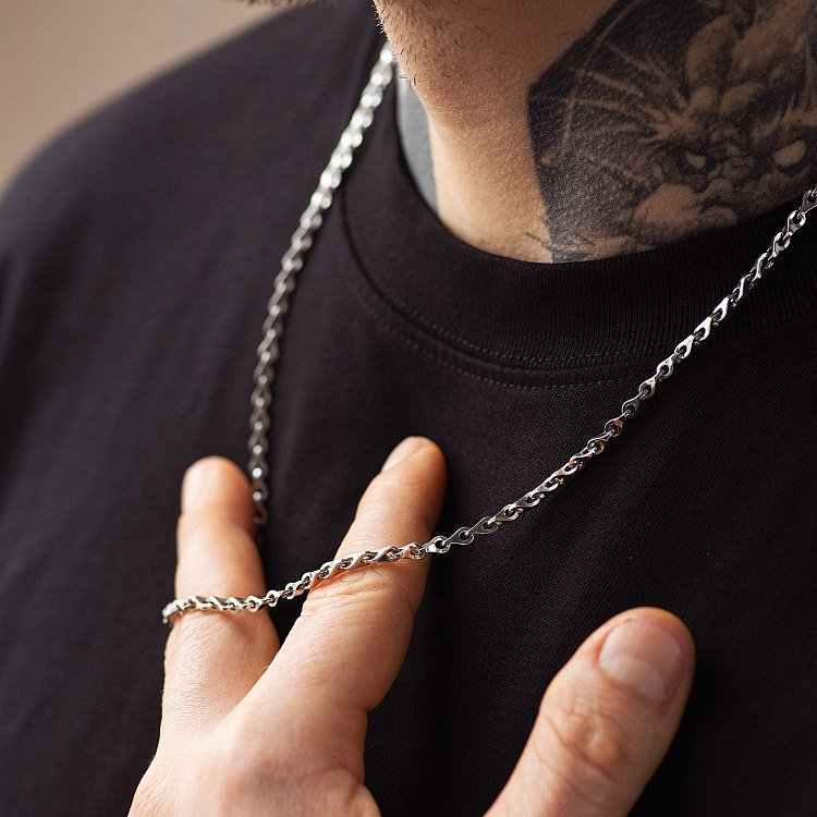 Чоловічий золотий ланцюжок ц00540 від ювелірного магазину Онікс - 5