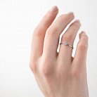 Золотое помолвочное кольцо с бриллиантом р0673б от ювелирного магазина Оникс - 3