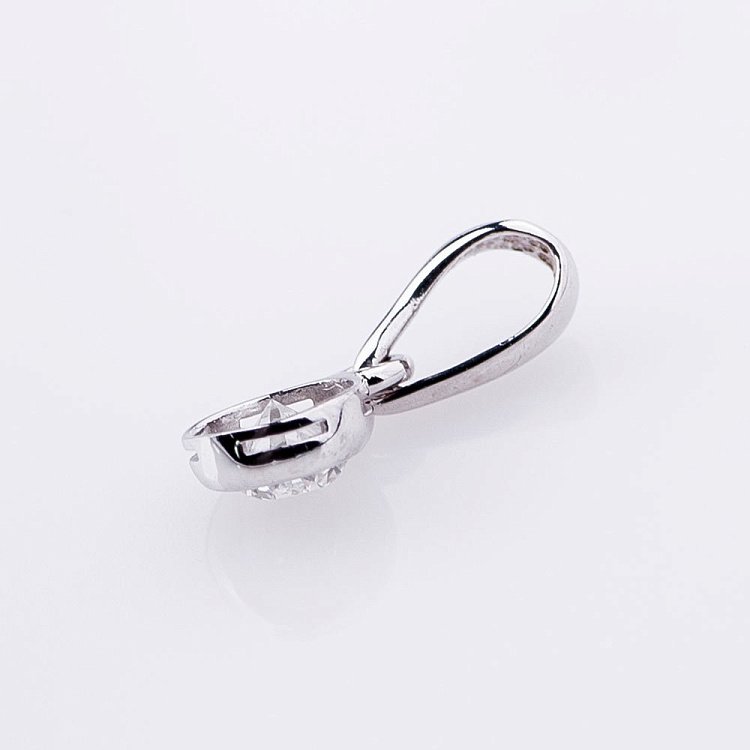 Золотая подвеска с бриллиантом п0289б от ювелирного магазина Оникс - 1