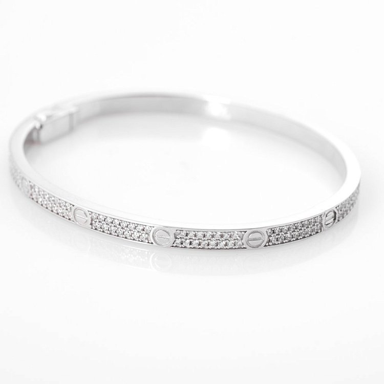 Срібний браслет з фіанітами 141192 від ювелірного магазину Онікс - 4