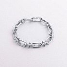 Браслет "Mikaela" в белом золоте б05777 от ювелирного магазина Оникс