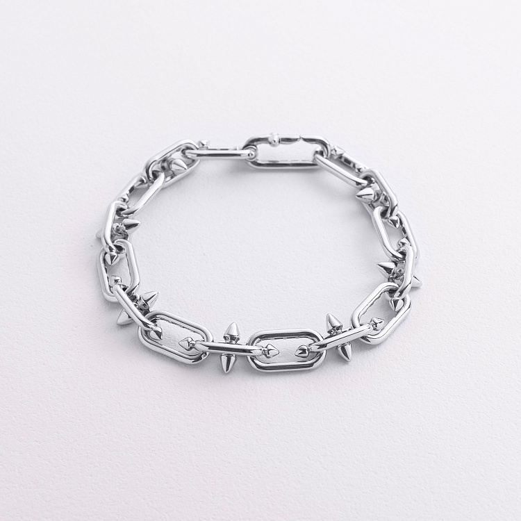 Браслет "Mikaela" в белом золоте б05777 от ювелирного магазина Оникс