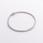 Браслет в белом золоте с бриллиантами бб0054ca от ювелирного магазина Оникс