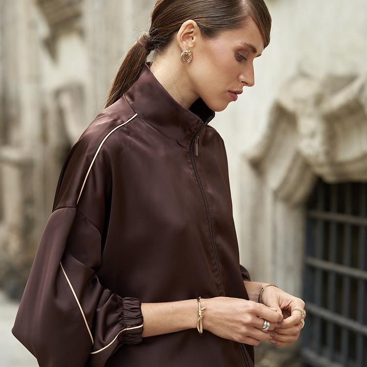 Золоті сережки "Кільця" с06100 від ювелірного магазину Онікс - 8