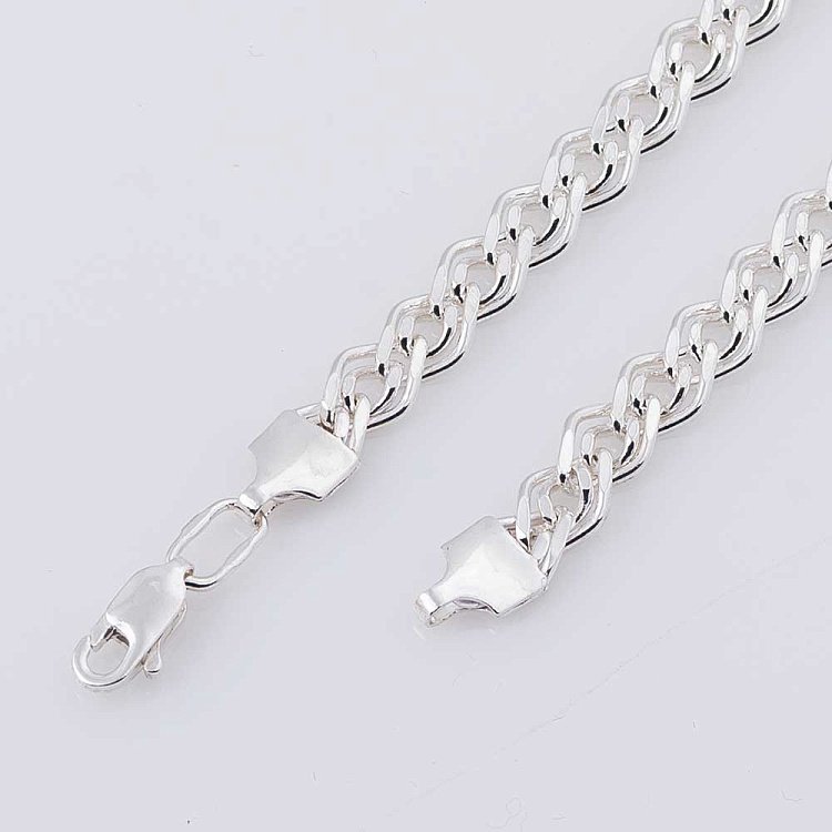 Серебряная цепочка плетение Нонна б010673 от ювелирного магазина Оникс - 1