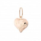 Золотий кулон "Серце" п00125 от ювелирного магазина Оникс