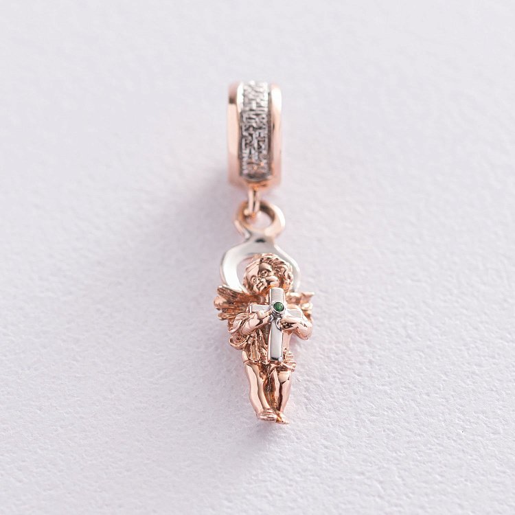 Срібна підвіска "Ангел" 132996b від ювелірного магазину Онікс - 2