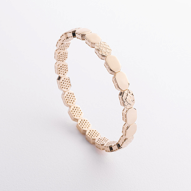 Браслет "Brianna" в желтом золоте б05791 от ювелирного магазина Оникс