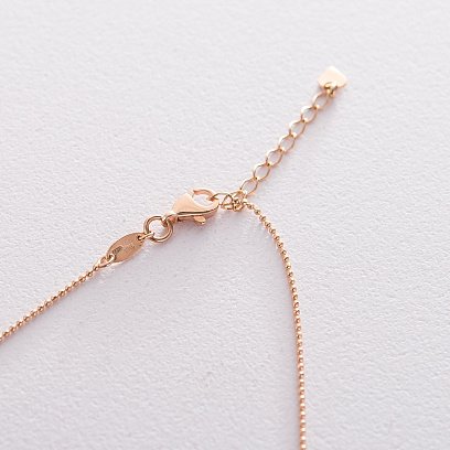 Кольє "Монетки" в червоному золоті кол01415 №4