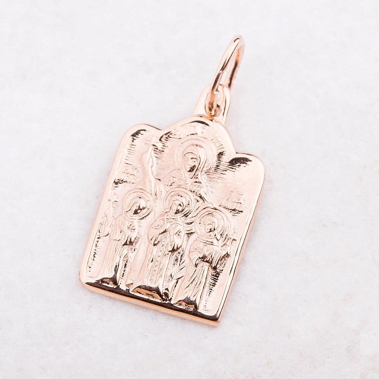 Золота ладанка п00088 від ювелірного магазину Онікс - 2