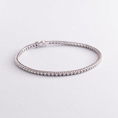 Браслет у білому золоті з діамантами 518771501