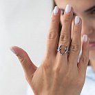 Серебряное кольцо "Оленьи рога" 112535 от ювелирного магазина Оникс - 1