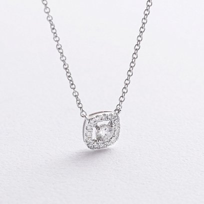 Золоте кольє з діамантами колб0143ca