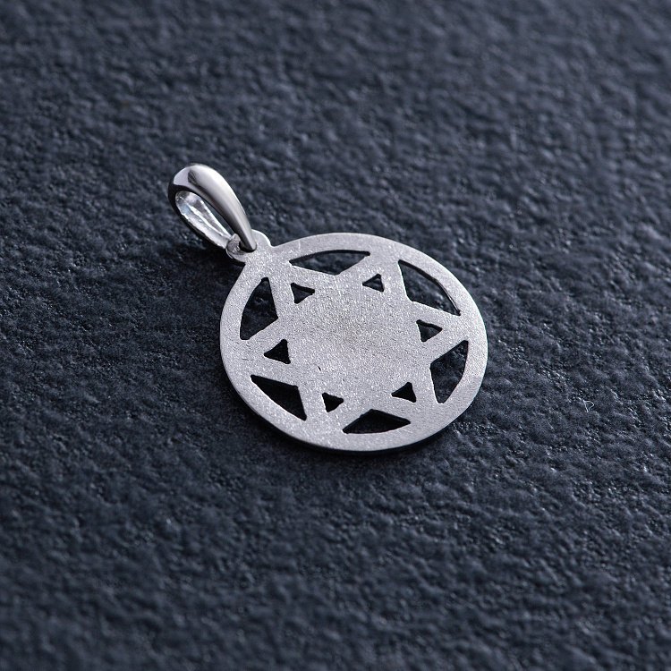 Золота підвіска "Зірка Давида" п03888 від ювелірного магазину Онікс - 2