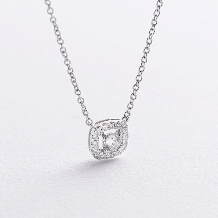 Золоте кольє з діамантами колб0143ca від ювелірного магазину Онікс