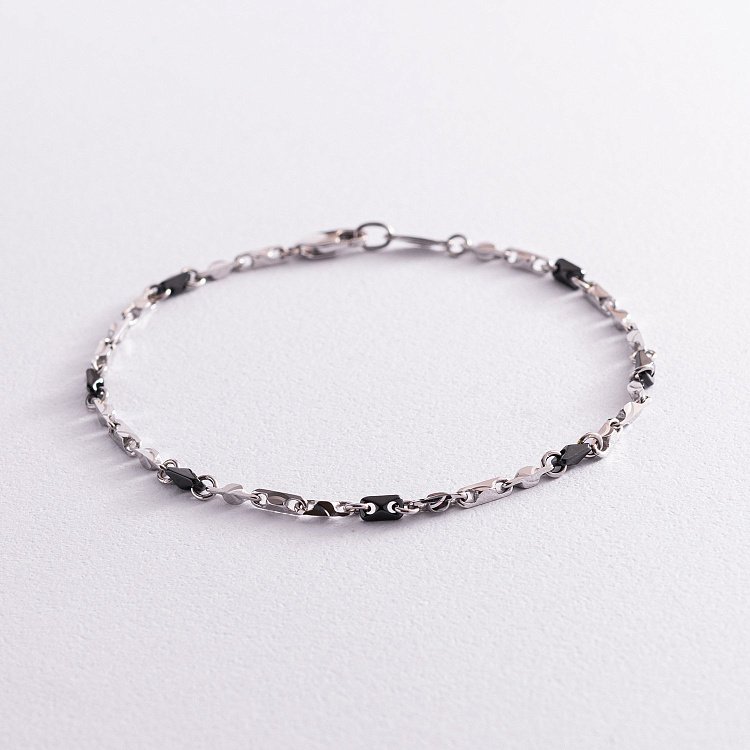 Срібний чоловічий браслет ZANCAN ESB167-N від ювелірного магазину Онікс - 2