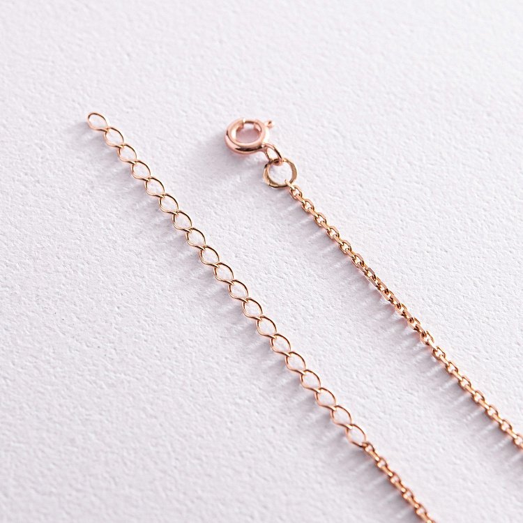 Кольє "Шпилька" у червоному золоті кол02304 від ювелірного магазину Онікс - 7