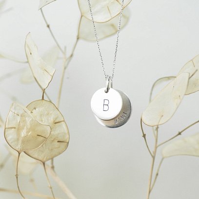 Двойной кулон "Мама и ребенок" 132724dvaB №3