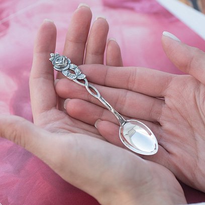 Кофейная ложка "Роза" 24003 №2