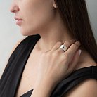 Серебряное кольцо с гравировкой "Сердце" 112143сер от ювелирного магазина Оникс - 8