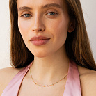 Кольє "Кульки" у жовтому золоті кол02666 от ювелирного магазина Оникс - 1