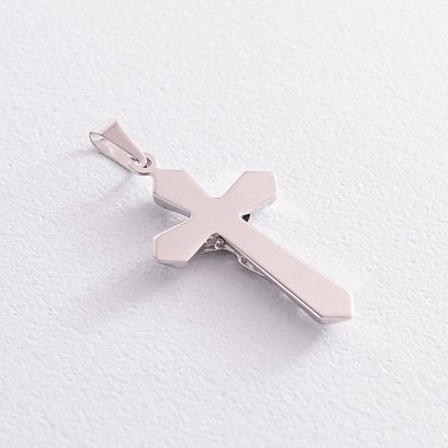 Золотий хрестик з розп'яттям п03672 №3