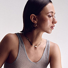 Колье "Наоми" в желтом золоте (снейк) ц00459 от ювелирного магазина Оникс - 20