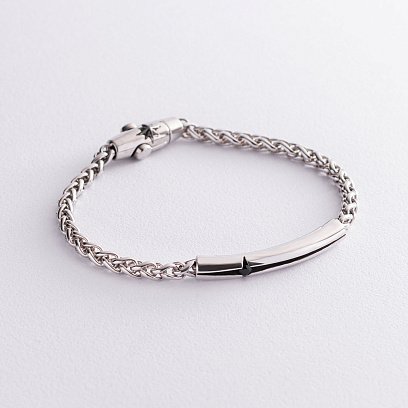 Мужской серебряный браслет Zancan EXB706 №3