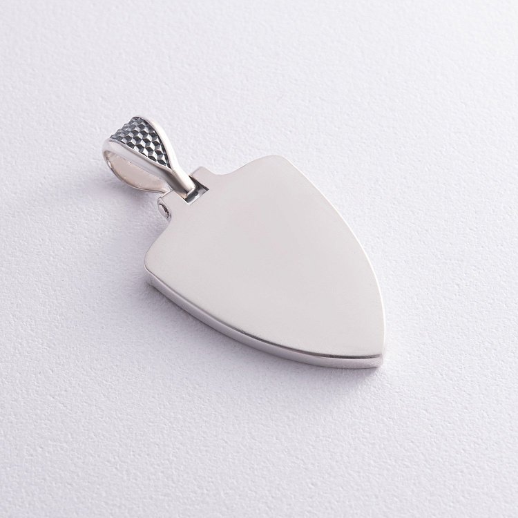 Срібний кулон "Архангел Гавриїл" 133223 від ювелірного магазину Онікс - 12