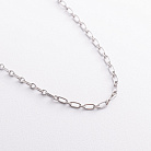 Серебряное колье "Цепочка" 908-01511 от ювелирного магазина Оникс - 1