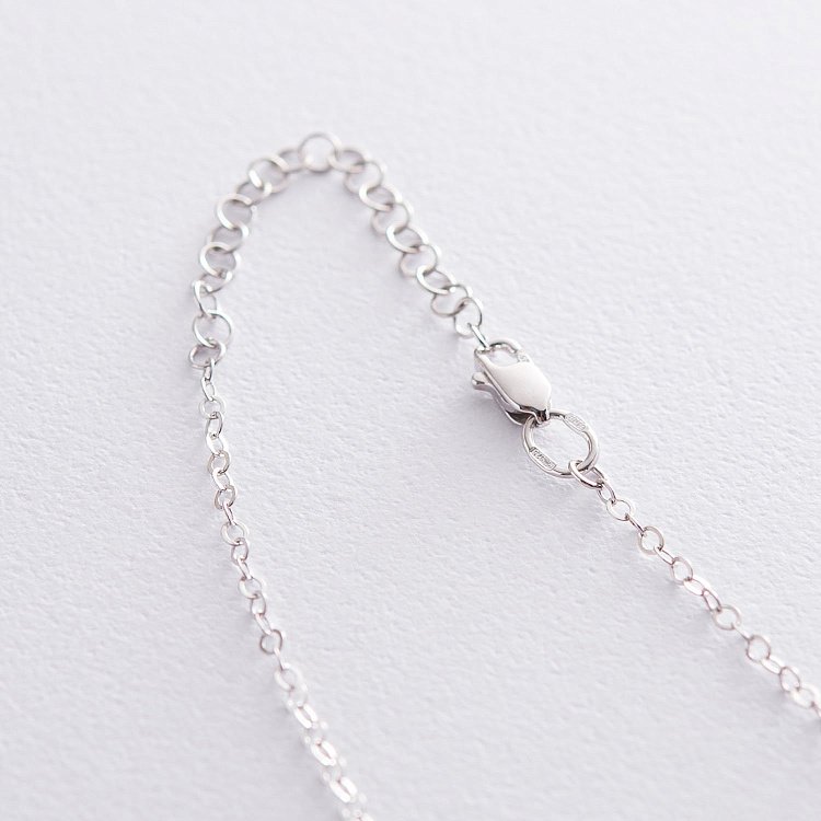 Срібне подвійне кольє для гравіювання 18999 від ювелірного магазину Онікс - 5