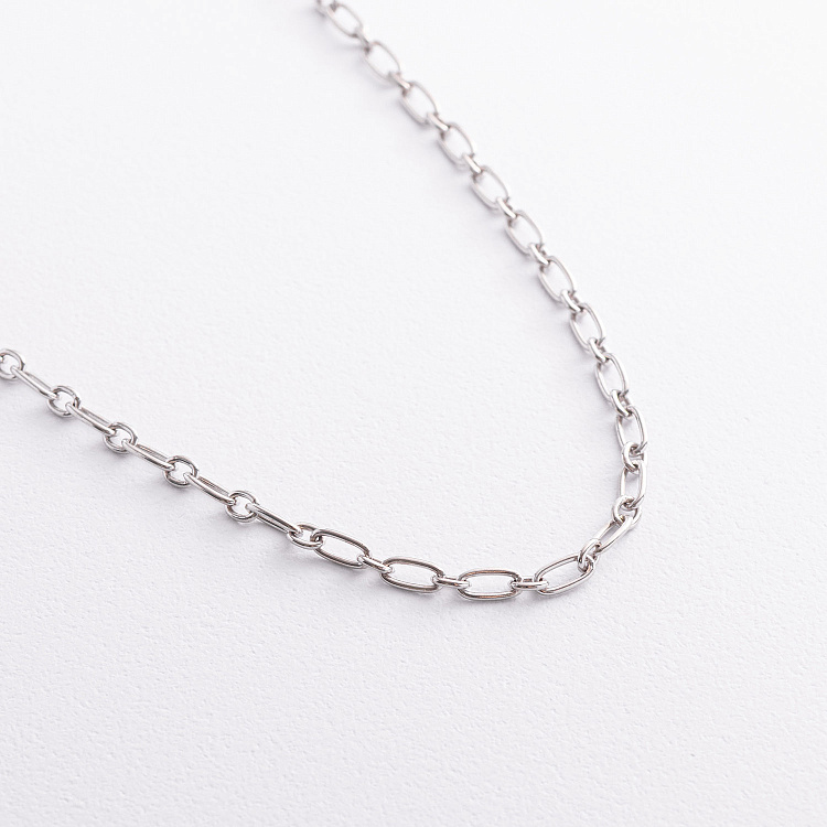 Серебряное колье "Цепочка" 908-01511 от ювелирного магазина Оникс - 1