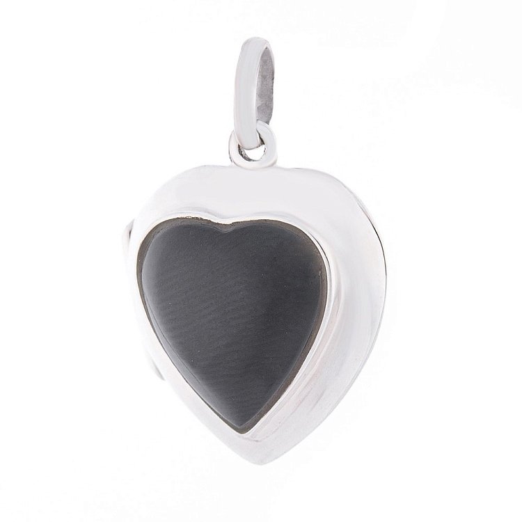 Срібний кулон для фотографії "Сердечко" 132829 від ювелірного магазину Онікс