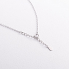 Серебряное колье "Гвоздь" 181374 от ювелирного магазина Оникс - 3