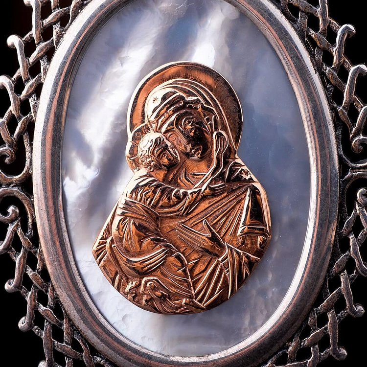 Ікона Богоматері Володимирській 23430 від ювелірного магазину Онікс - 2