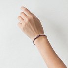 Золотой браслет с фианитами б02682 от ювелирного магазина Оникс - 1