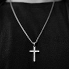 Срібний хрестик з чорнінням 132700ч от ювелирного магазина Оникс - 5