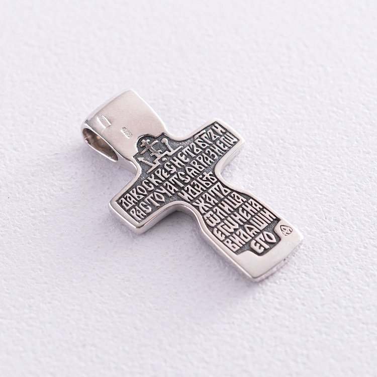 Православний хрест з розп'яттям 13140 від ювелірного магазину Онікс - 2