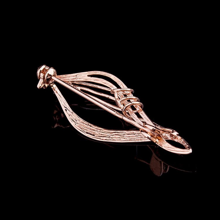 Золотая брошь зак00215 от ювелирного магазина Оникс - 2