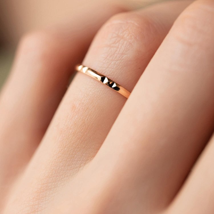 Кольцо "Меган" в красном золоте к07435 - 3 Кольцо "Меган" в красном золоте к07435 от ювелирного магазина Оникс - 3