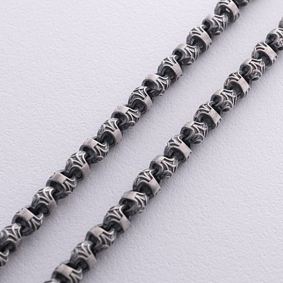 Мужская серебряная цепочка 181184 №7