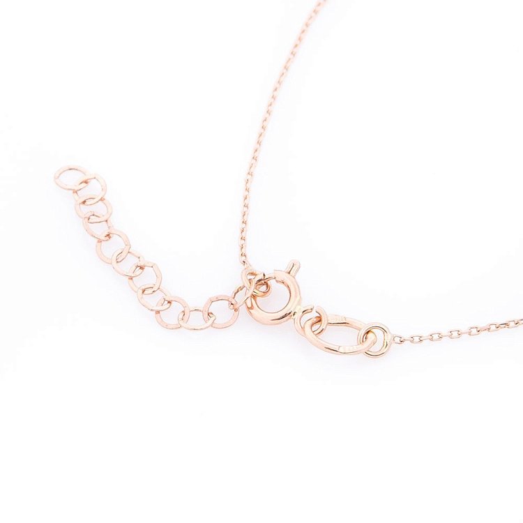 Золотое колье "Мама и мальчик" (фианиты) кол00993 от ювелирного магазина Оникс - 2