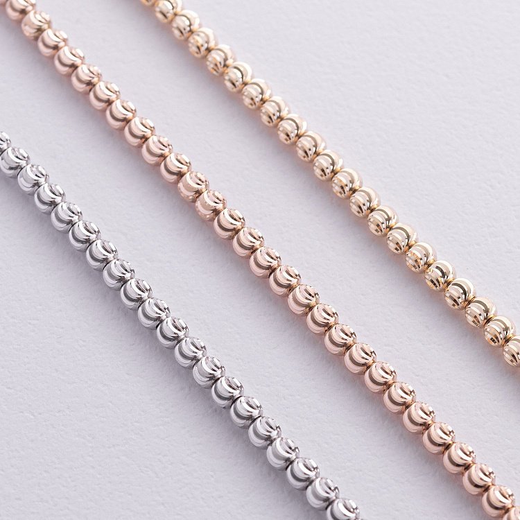 Браслет з жовтого золота б04167 від ювелірного магазину Онікс - 5